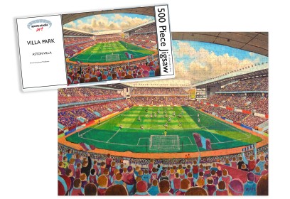 Villa Park Stadium Fine Art Jigsaw Puzzle - Aston Villa FC